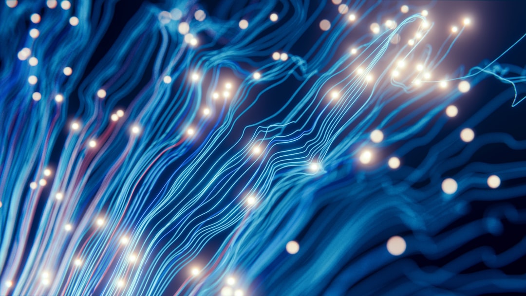 Abstract glowing blue data strings forming a network, representing Ethereum's evolving 2026 protocol roadmap