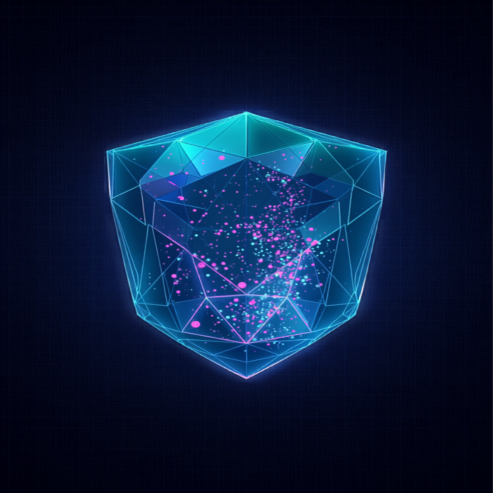 Abstract digital shield safeguarding interlocking data streams, symbolizing a blockchain privacy protocol security patch