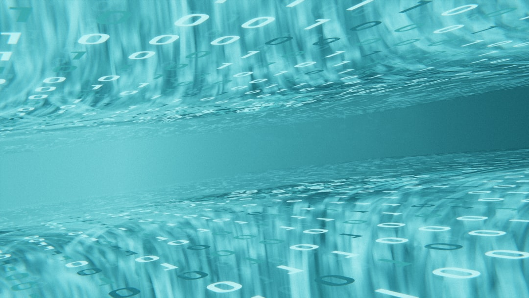 Abstract glowing blue digital network representing the security and speed gains from the Pasteur hard fork