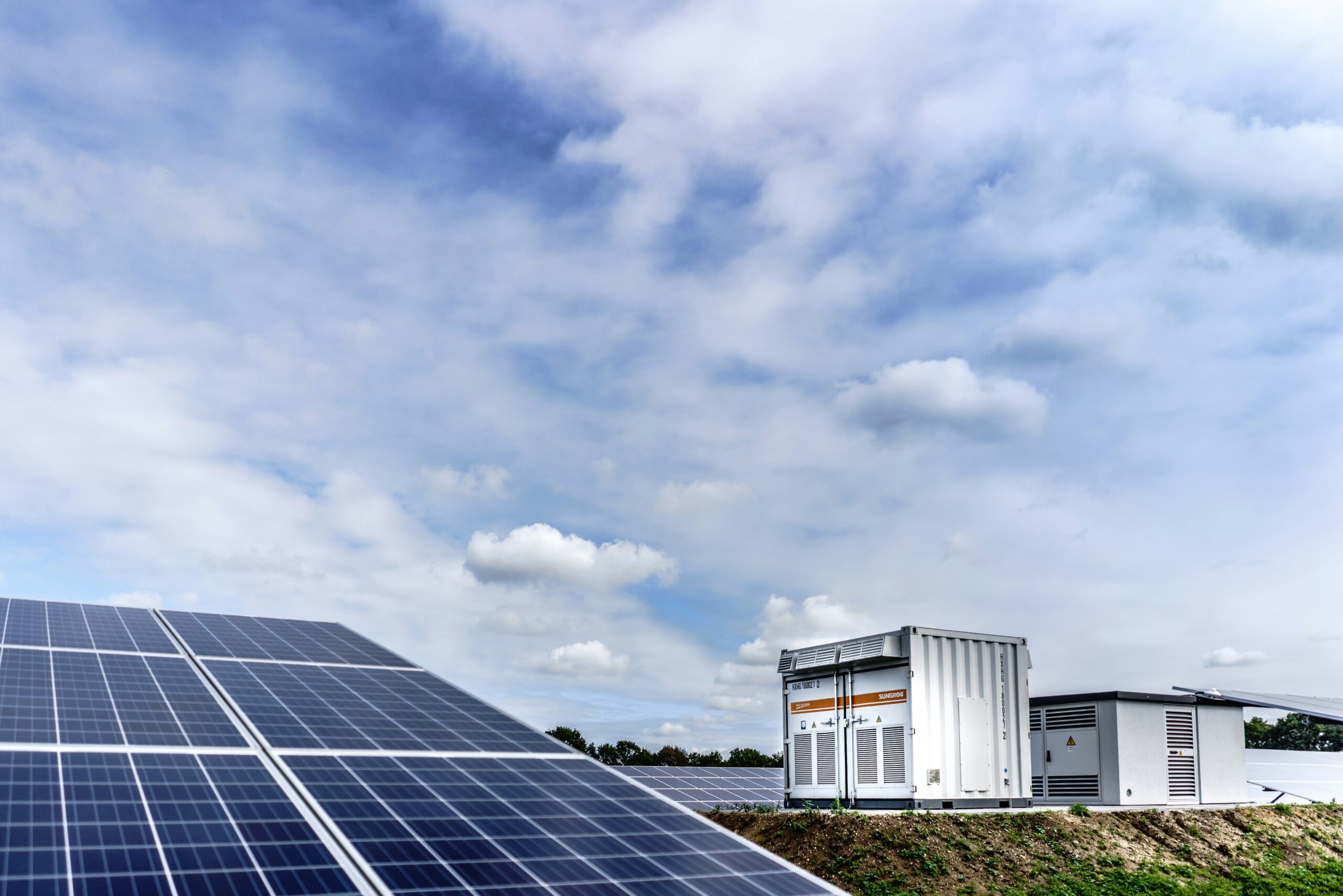 Solar panels and battery storage inverters, the Texas grid battery storage keeping summer power reliable
