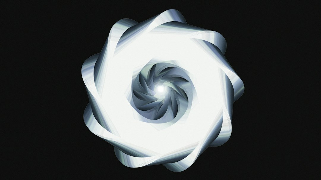 Abstract glowing blue quantum chip illustrating Google's modular error correction design